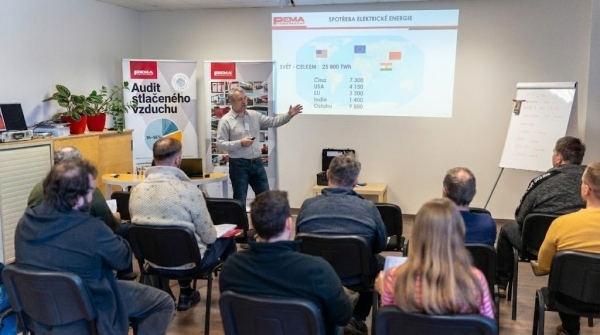 seminár ekonomika výroby a spotreby stlačeného vzduchu