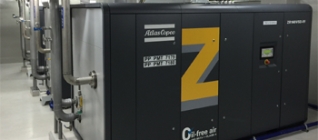 Generálne opravy bezolejových kompresorov Atlas Copco